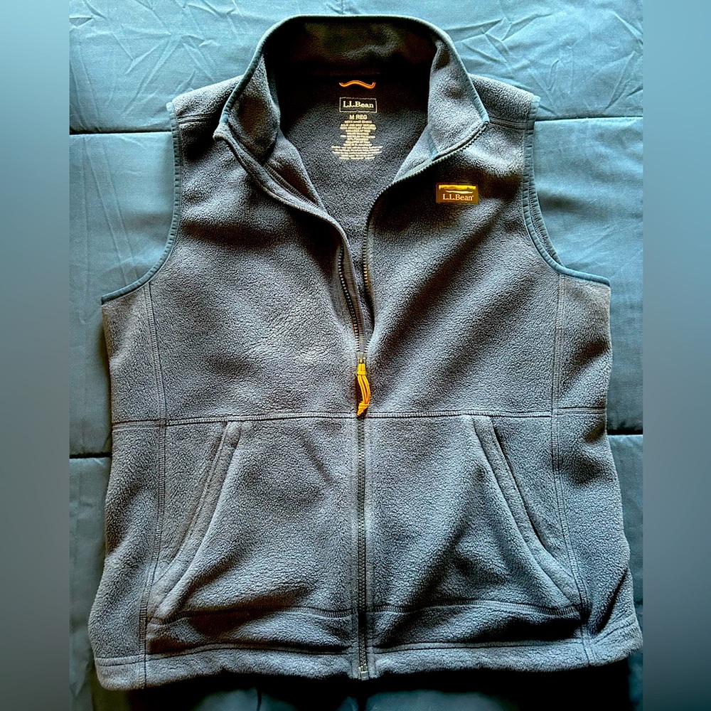L.L.Bean Fleece Zip Vest